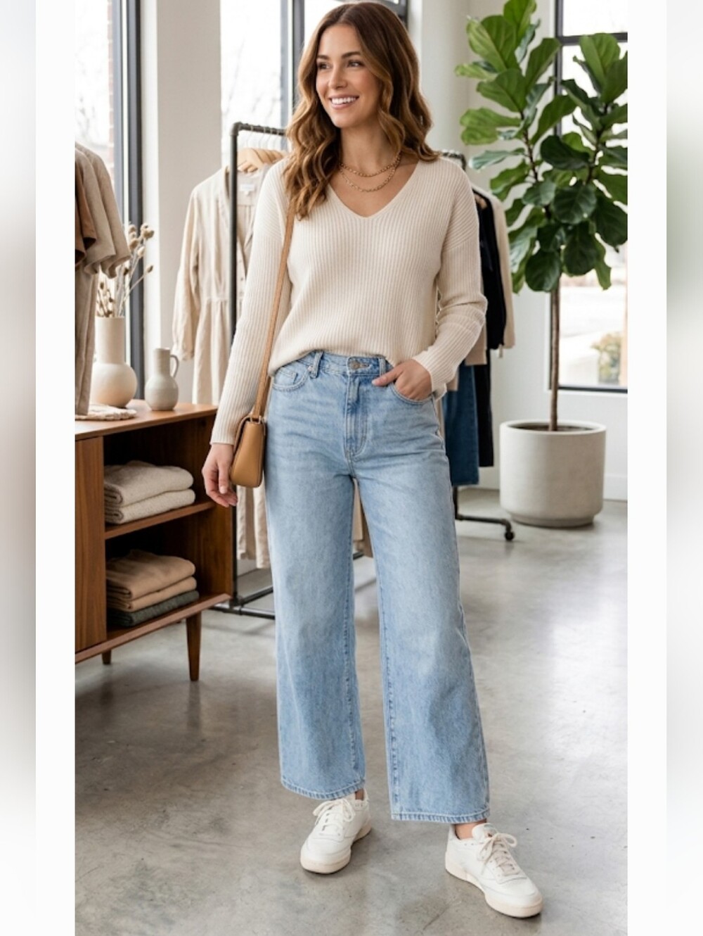 Porter‎ blue The Rebel Wide Leg - Noa Wash Size 24